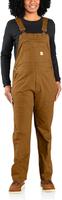 Carhartt Women's Rugged Flex Loose Fit Canvas Bib Overall